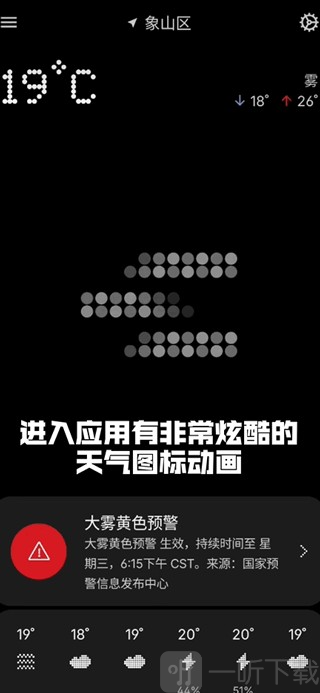 nothing天氣