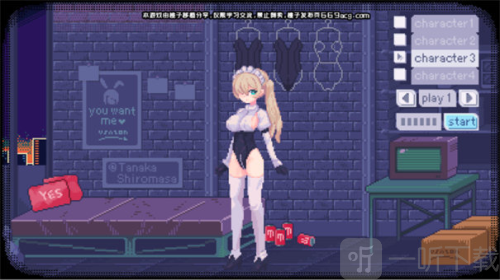 像素兔女郎