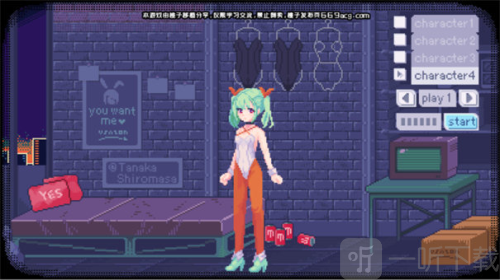 像素兔女郎