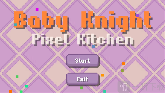 Baby Knight Pixel Kitchen