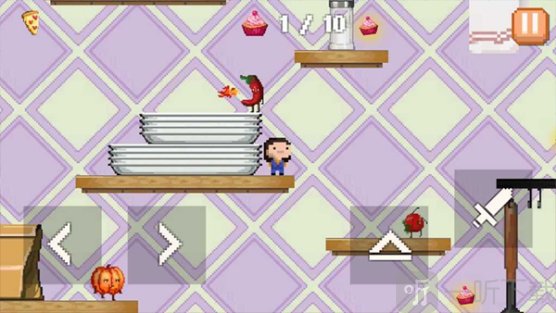 Baby Knight Pixel Kitchen
