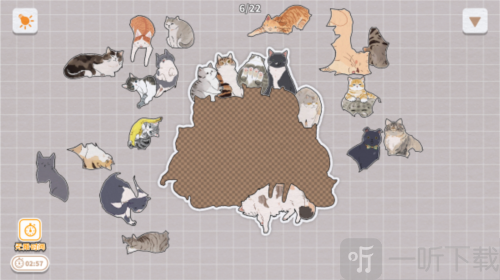 挤在一起的猫猫去广告版