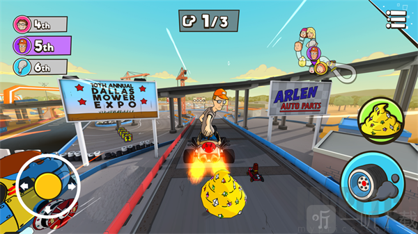 Warped Kart Racers道具玩法