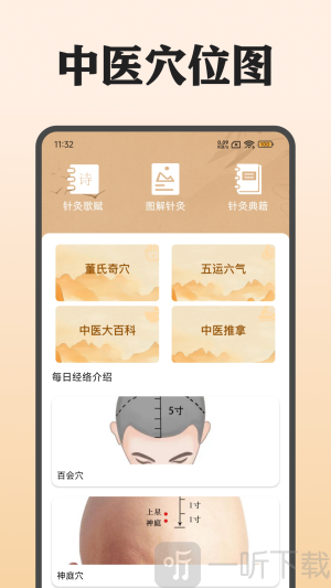 中医穴位图