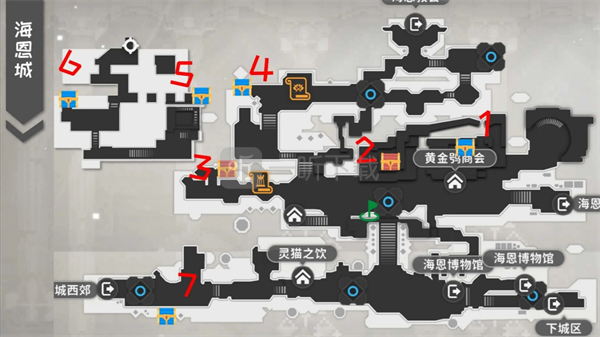 火环尼芙海姆全宝箱藏品位置一览