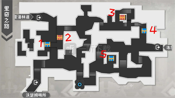 火环尼芙海姆全宝箱藏品位置一览