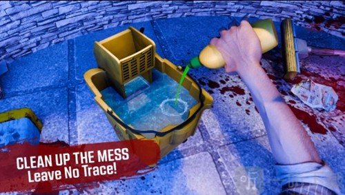 案发现场清洁工