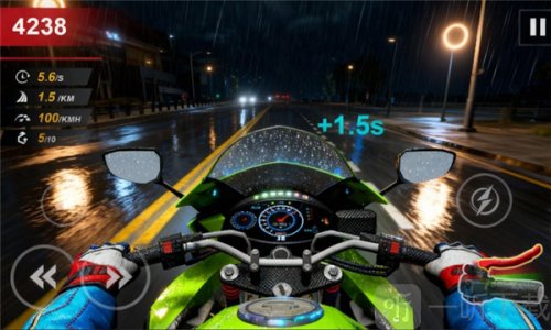 摩托车手公路赛