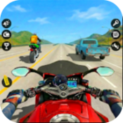 摩托车手公路赛