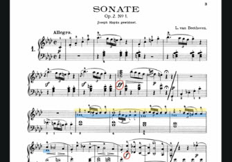 ScorePDF乐谱查看界面