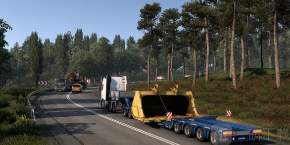 巨型铲斗运输示意图