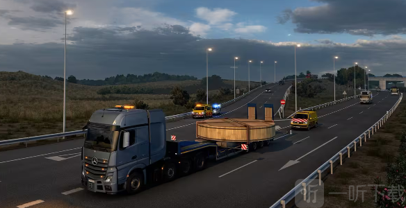 高科技设备运输示意图