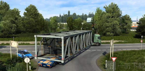 建筑楼梯运输示意图