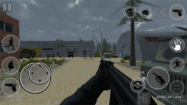 疯狂扫射丧尸生存