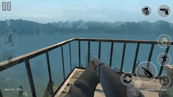 疯狂扫射丧尸生存