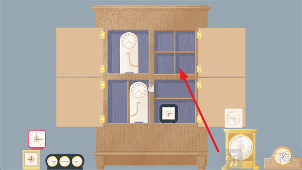 往左一点橱柜与抽屉