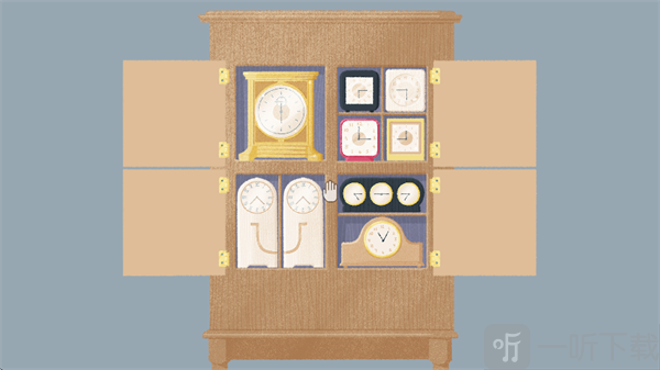 往左一点橱柜与抽屉