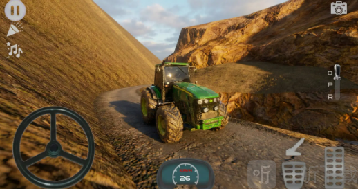 越野拖拉机极限攀爬