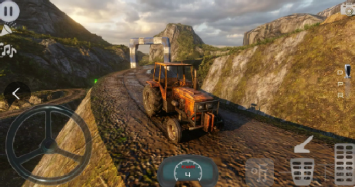 越野拖拉机极限攀爬