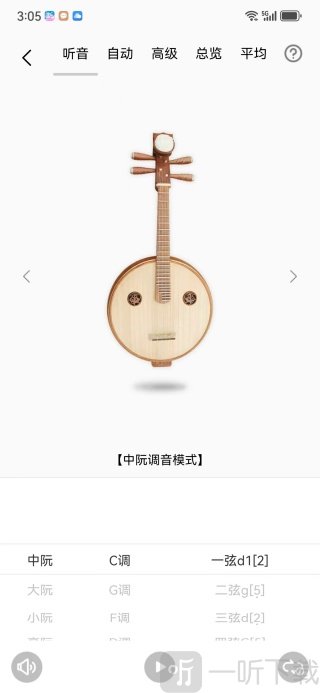 中阮调音器
