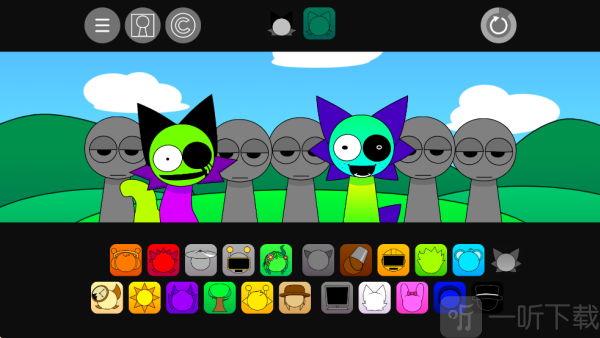 Sprunki Pyramixed模组