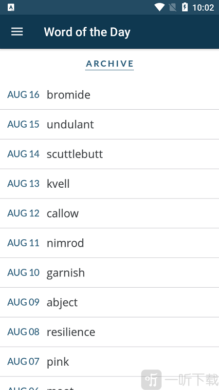 Merriam Webster Dictionary