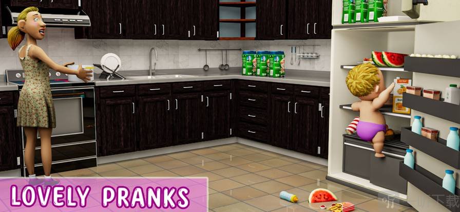 虚拟小宝贝恶作剧生活