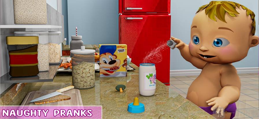 虚拟小宝贝恶作剧生活