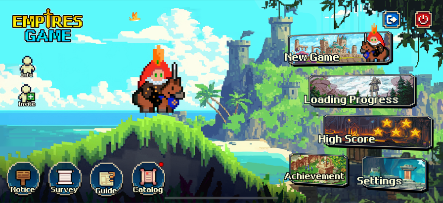 帝国传奇像素英雄截图