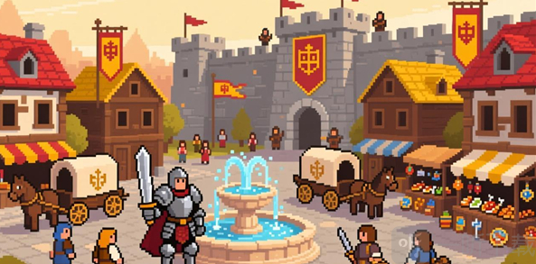 帝国传奇像素英雄