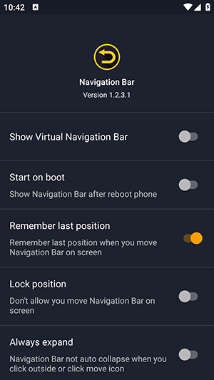 悬浮导航键截图