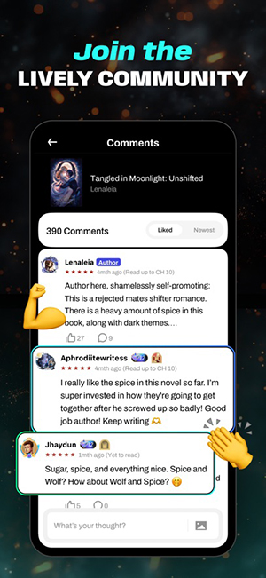 WebNovel(起点小说国际服)截图