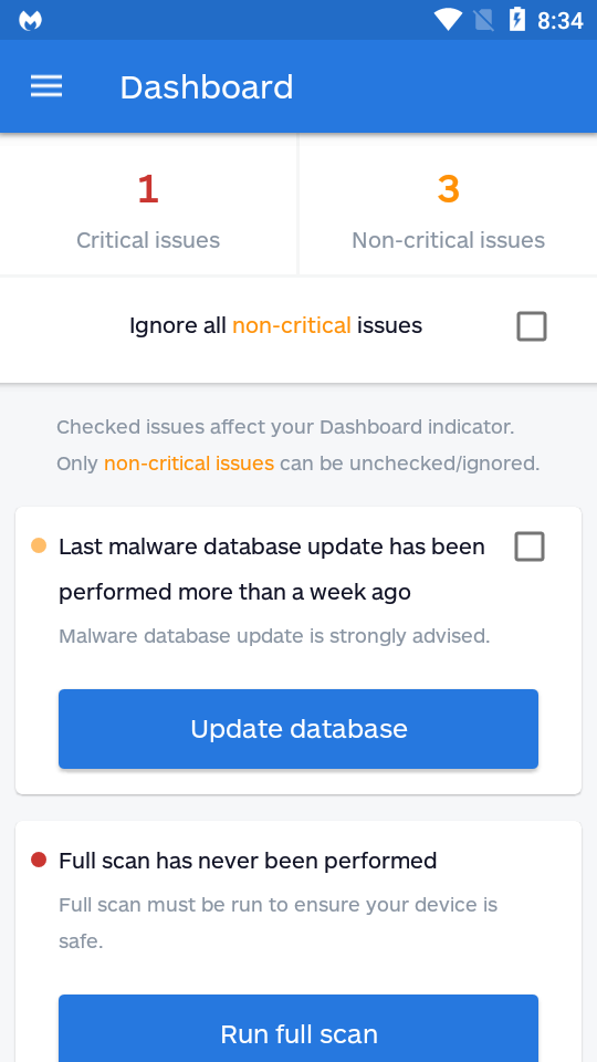 Malwarebytes截图