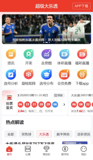 超级大乐透走势