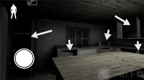 恐怖奶奶厨房道具刷新位置详细标注图