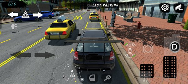 手动挡停车场选择关卡界面 游戏开始步骤