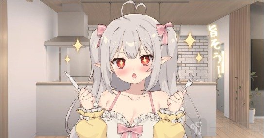 妹存在感0.9