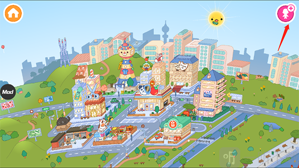 托卡世界创建角色入口界面 新手创建人物操作截图