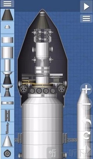 航天模拟器车载卫星设计 星球探索任务设备搭载示意图