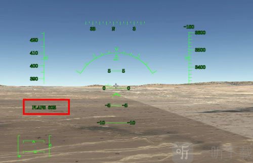RFS飞行仪表下降操作示意图