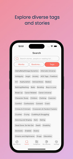 Fanfiction Reader for AO3截图