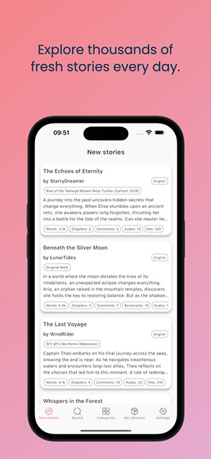 Fanfiction Reader for AO3截图