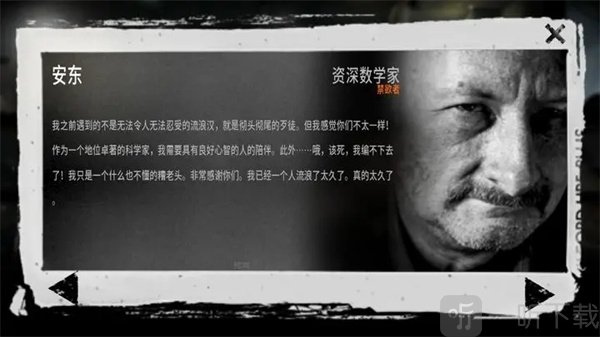 这是我的战争安东角色介绍_高抗压生存角色