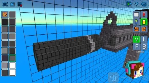 像素射击2D转3D建模过程