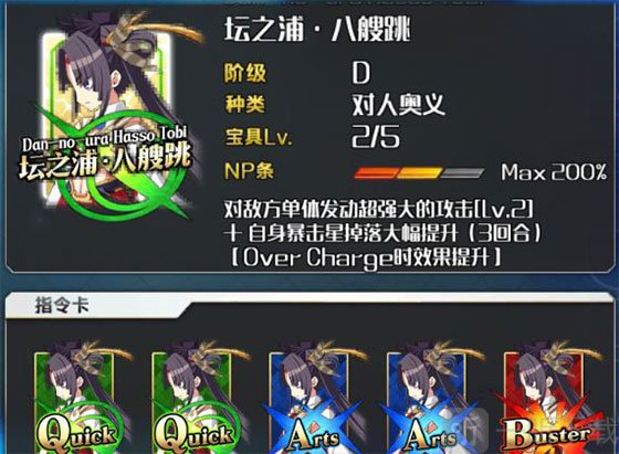 牛若丸的输出表现