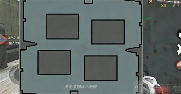 死亡十字地图概览