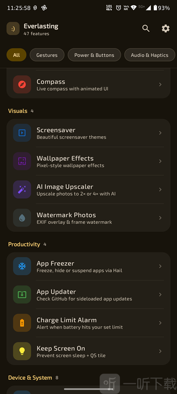 Everlasting Android Tweak