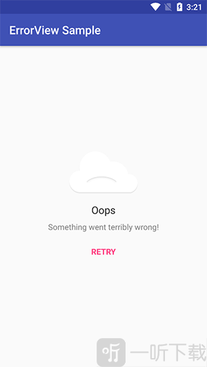 ErrorView Sample