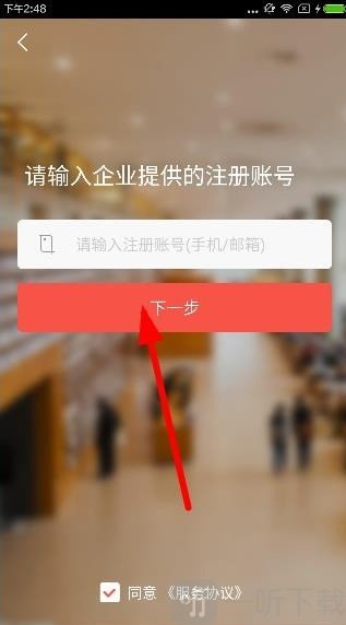 输入手机号或邮箱