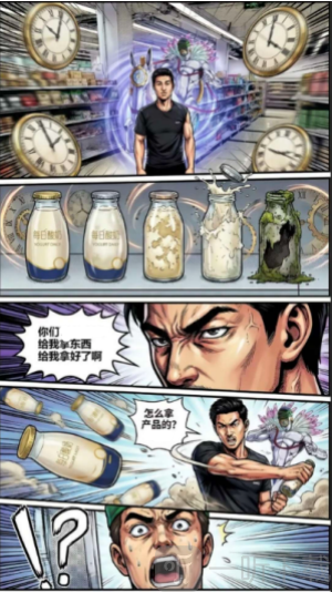 嘎子卖酸奶